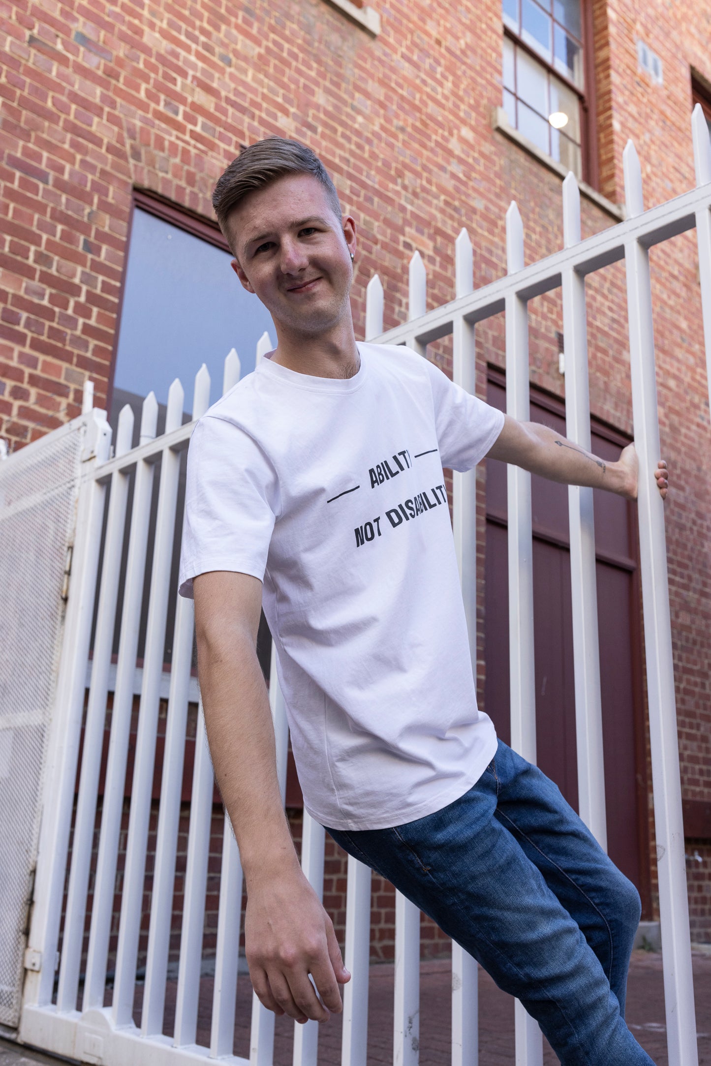 Ability not Disability - White