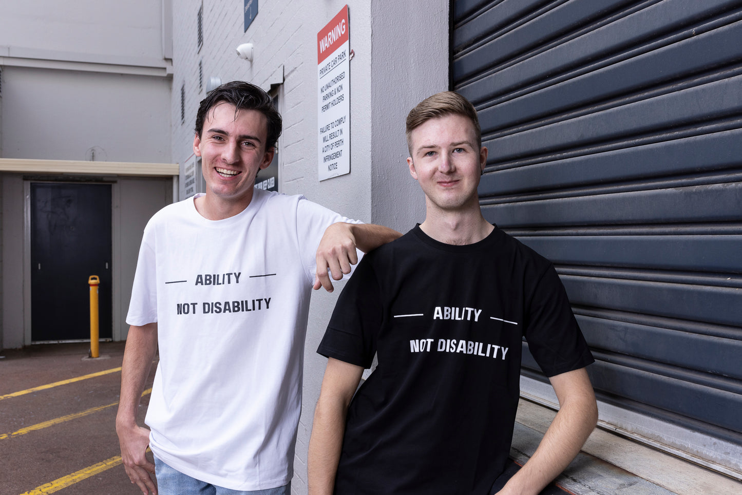 Ability not Disability - White