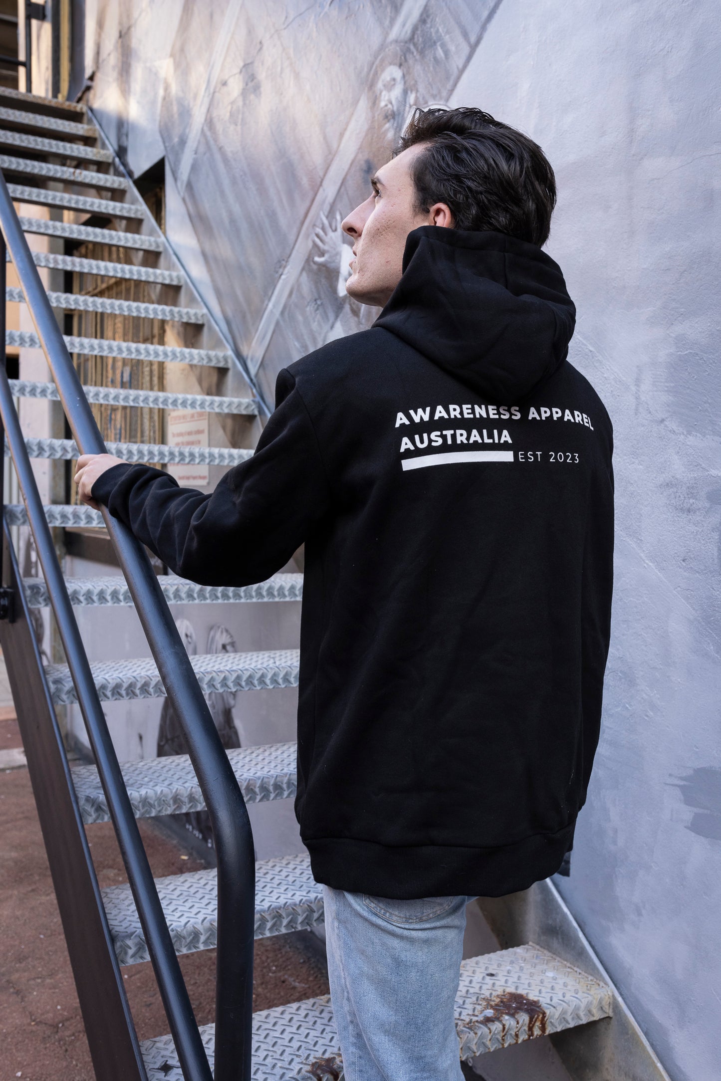 See the ability not the disability hoodie - Black