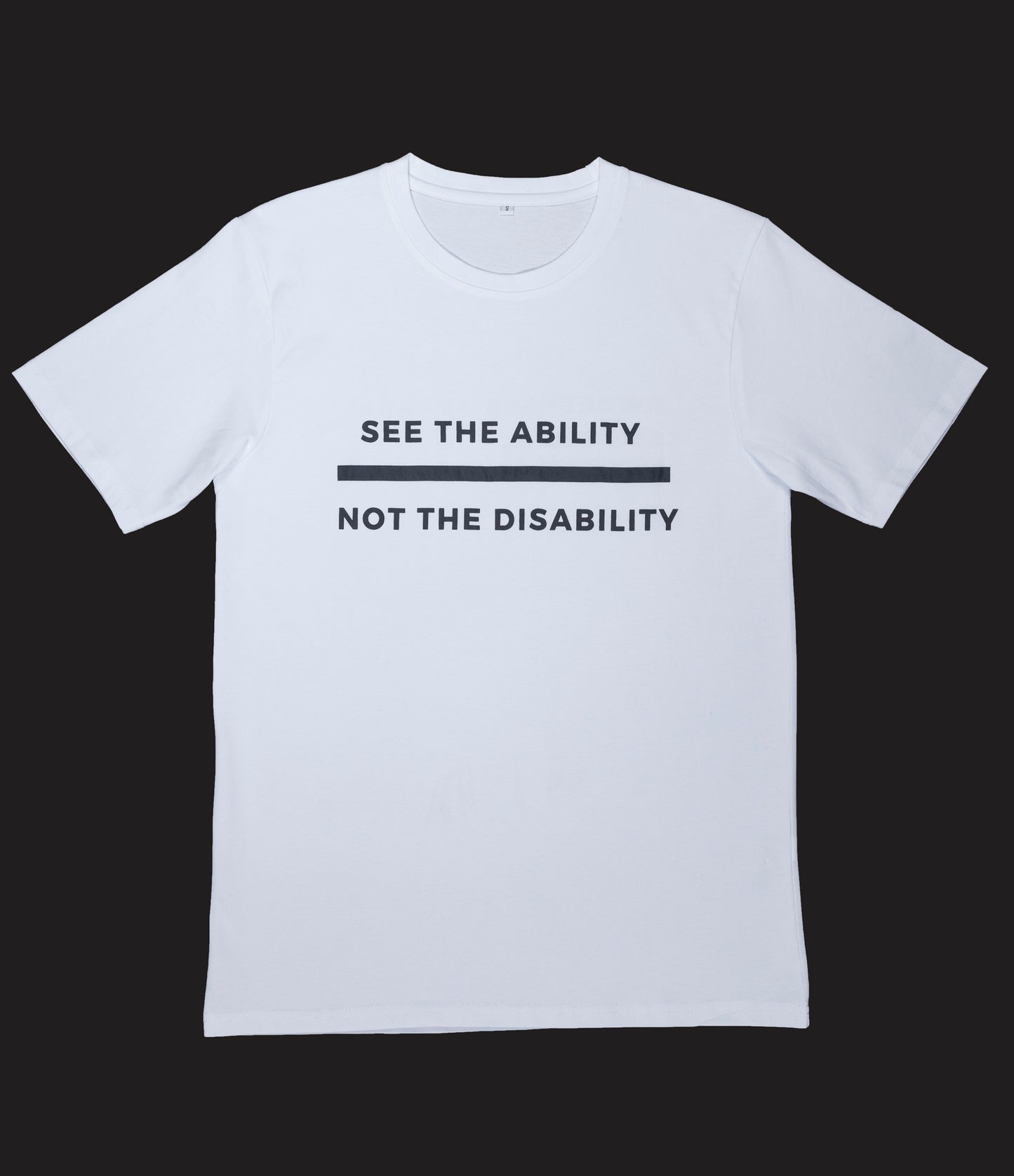 See the ability not the disability - White